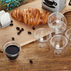Double -Wall Espresso Cup Set (2 Pcs) | Full House Lebanon