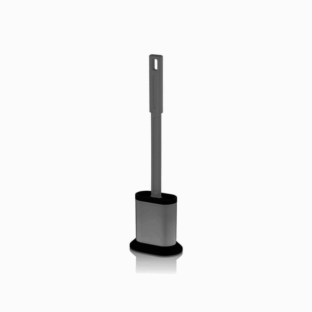 Siliwax Master Silicone Toilet Brush - Rectangular, Grey | Full House Lebanon