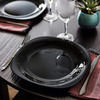 Luminarc Black Carine Dinnerware - Set of 18 | Full House Lebanon
