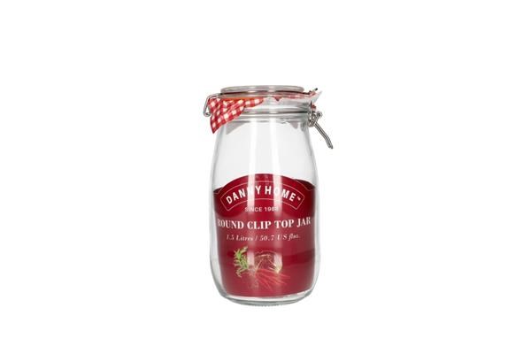 Round Shaped Clip-lid Jars | Full House Lebanon