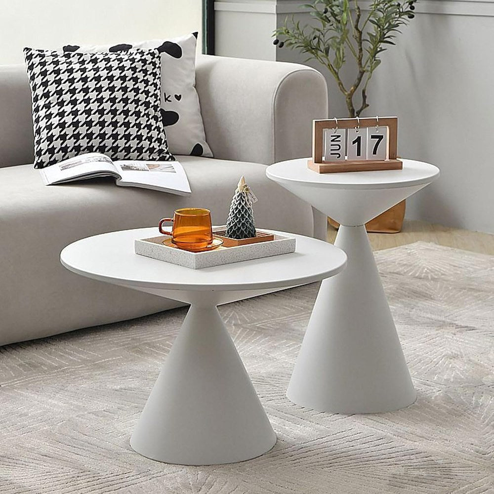 Round Side Table Set (2 Pcs) | Full House Lebanon