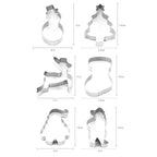 Christmas Cookie Cutter Set (6 Pcs) | Full House Lebanon