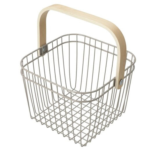 Square Wire Metal Basket - Black | Full House Lebanon
