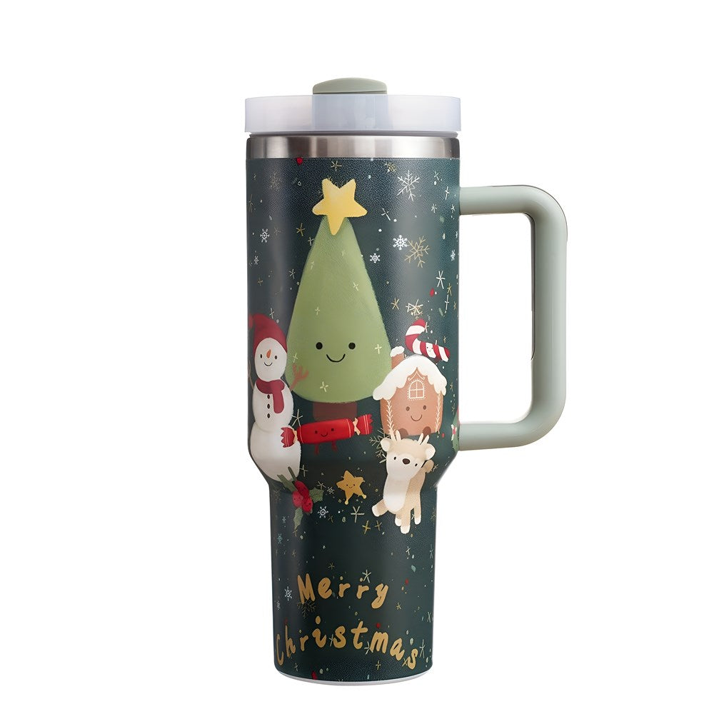 Christmas-Themed Insulated Tumbler | Full House Lebanon