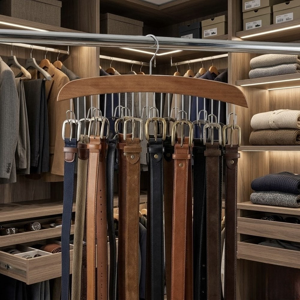 Wood Belt Hanger | Full House Lebanon