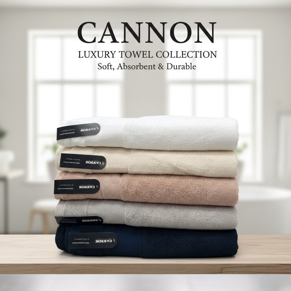 Cannon Plain Combed Towel | Full House Lebanon