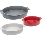 Porcelain Oval Casserole (3pcs) | Full House Lebanon