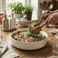 Round Porcelain Salad Bowl | Full House Lebanon