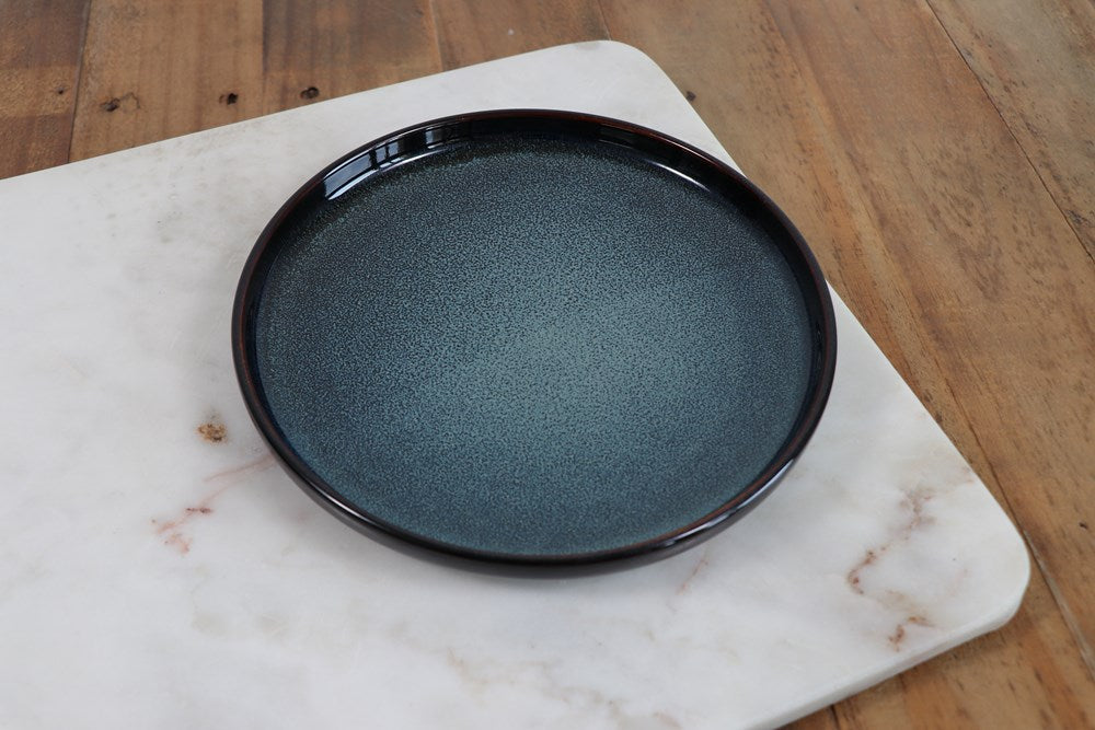 Ocean Blue & Black Dinnerware | Full House Lebanon