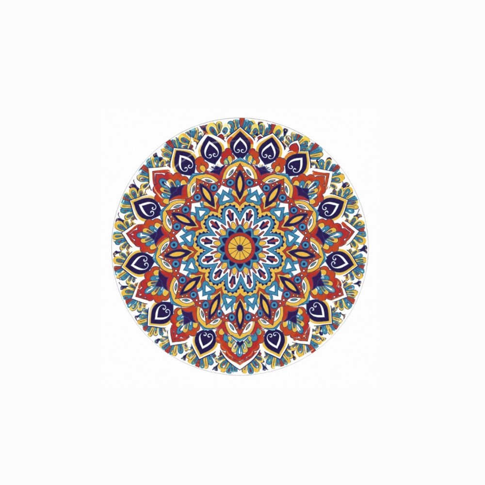 Round Metal Printed Tray