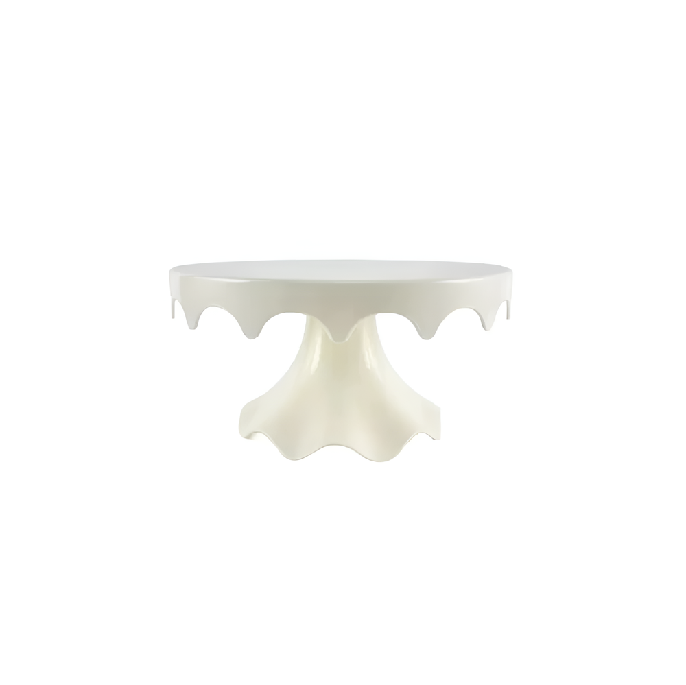 Cake Stand with Dripped Edge - Black | Full House Lebanon