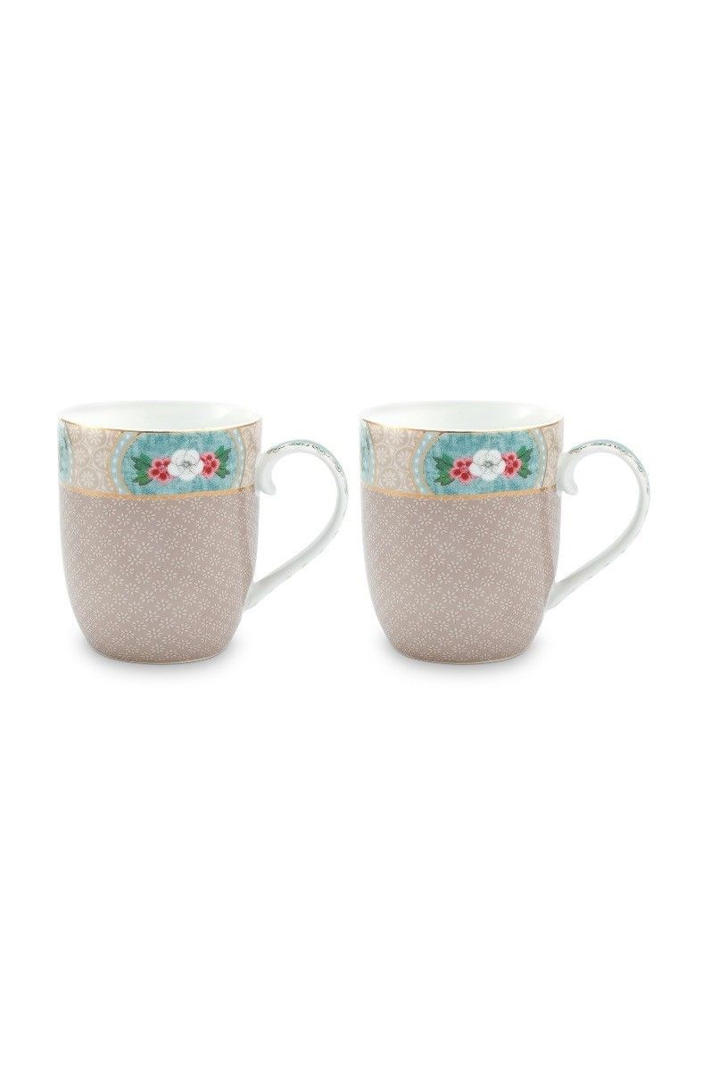 Pip Studio Blushing Birds Mugs Set (2 Pcs) - Small | Full House Lebanon