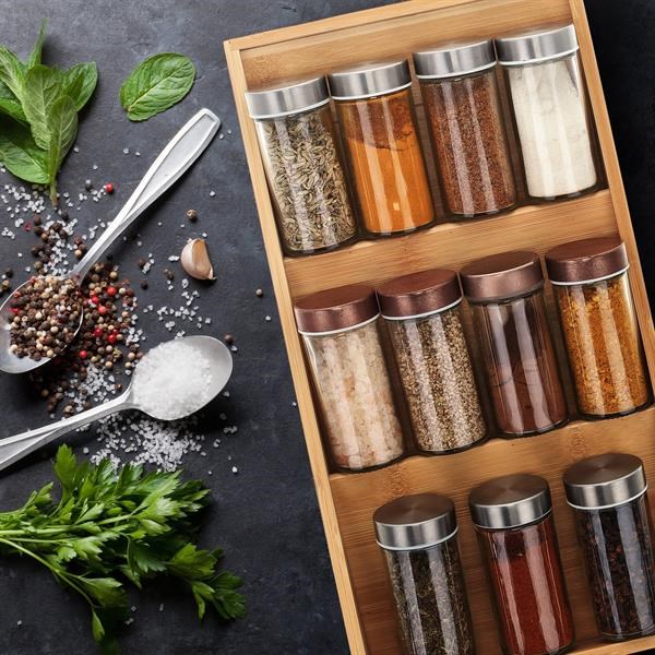 Bamboo Spice Drawer Organizer | Full House Lebanon