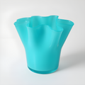 Ruffle Edged Glass Vase - Large | Full House Lebanon