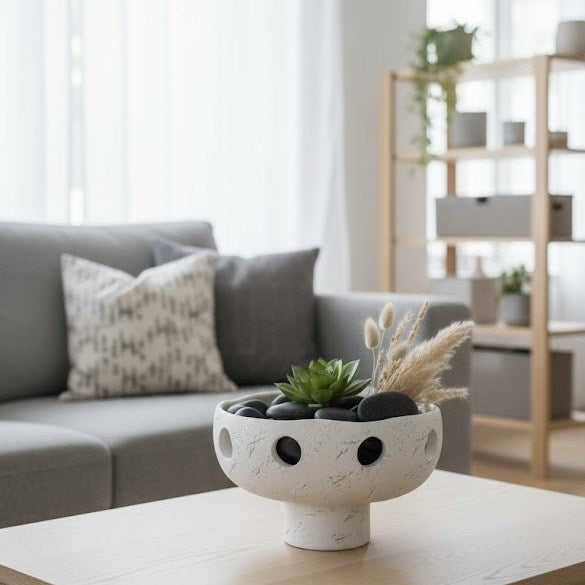 Stone Decorative Hollow Bowl | Full House Lebanon
