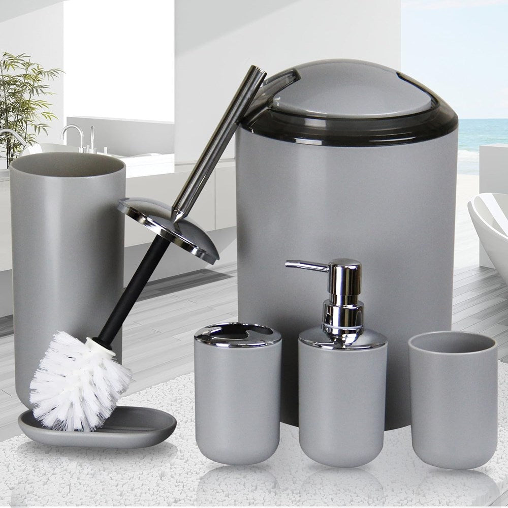 Grey Bathroom Accessories - Toilet Brush | Full House Lebanon