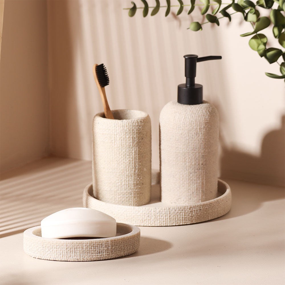 4-Piece Bathroom Accessory Set | Full House Lebanon