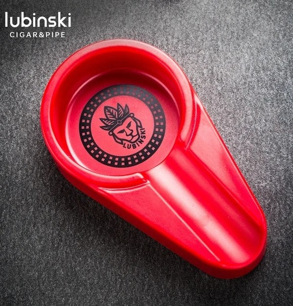 LUBINSKI Porcelain Cigar Ashtray - Black | Full House Lebanon