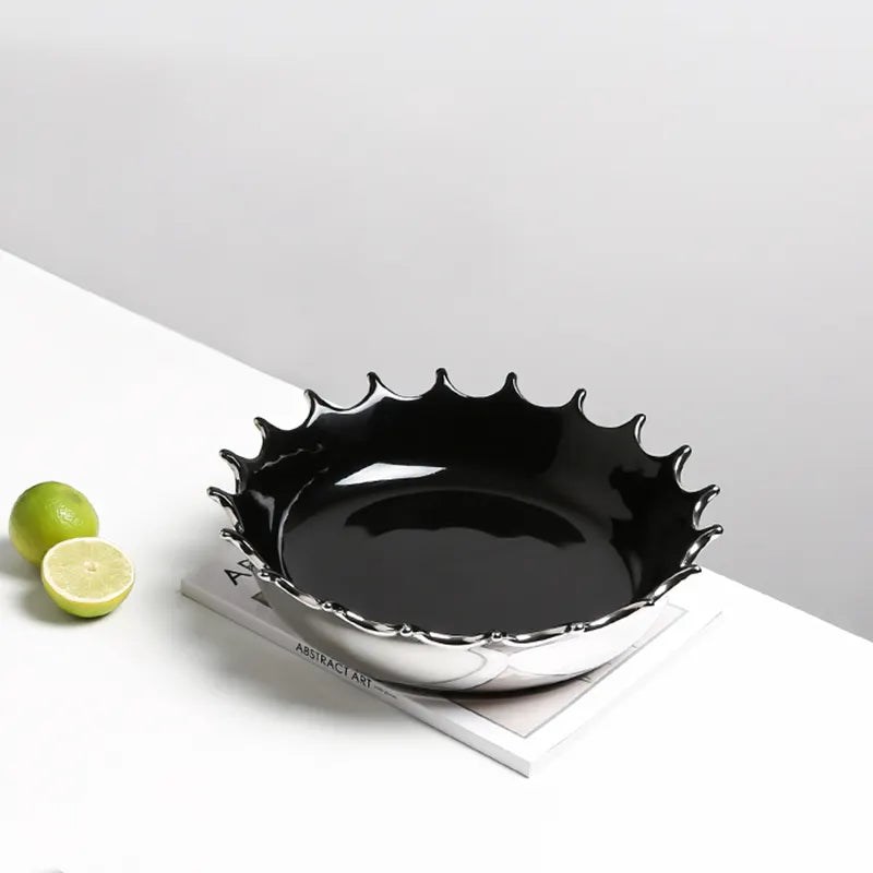 Ripple-Edge Decorative Bowl | Full House Lebanon