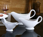 Porcelain Sauce Boat - Medium | Full House Lebanon