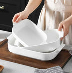 Rectangular Porcelain Casserole - Large | Full House Lebanon