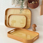 Bamboo Serving Tray Set (3 Pcs) | Full House Lebanon
