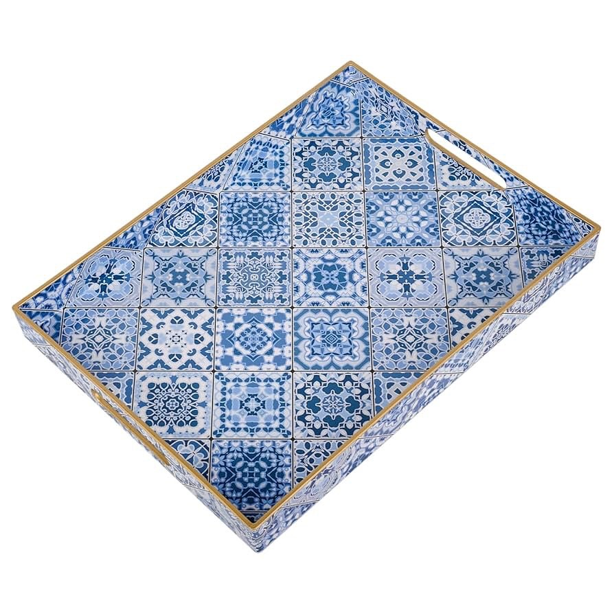 Decorative Serving Tray Set (2 Pcs) | Full House Lebanon