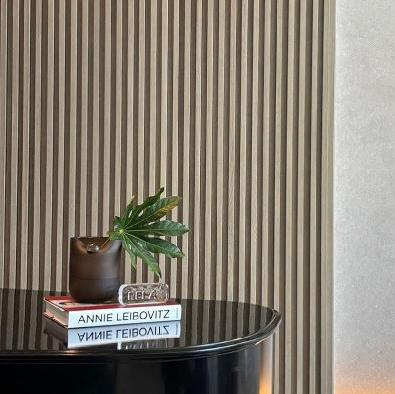 Modern Frosted Glass Vase - Fume | Full House Lebanon