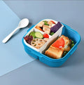 3 -Compartments Lunch Box - Square, DarkPurple | Full House Lebanon