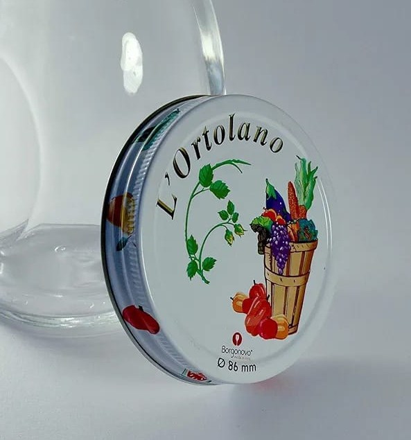Borgonovo Glass Storage Jar With Lid - Small | Full House Lebanon