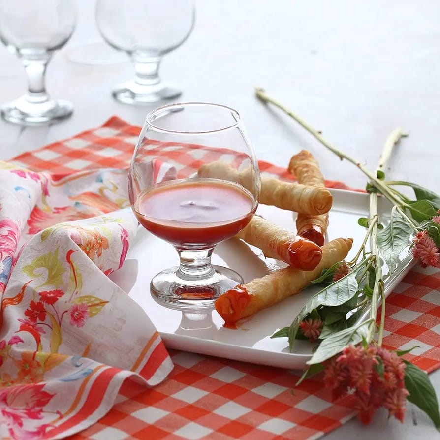 LAV Misket Glass Cups Set (6 Pcs) | Full House Lebanon
