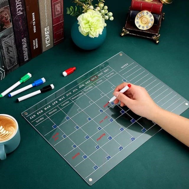 Magnetic Acrylic Calendar | Full House Lebanon