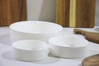 Deep Round Porcelain Bowls - Medium | Full House Lebanon