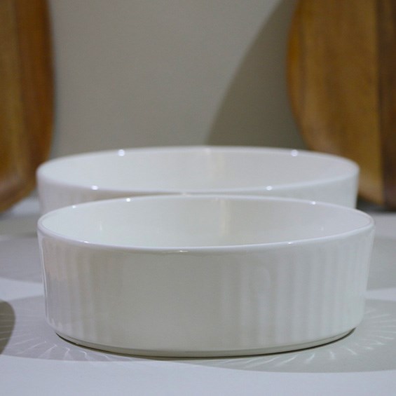 Fluted Porcelain Bowl | Full House Lebanon