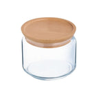 Luminarc Pure Glass Jar with Wooden Lid | Full House Lebanon