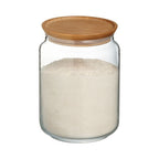 Luminarc Pure Glass Jar with Wooden Lid | Full House Lebanon