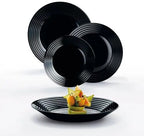 Harena Black Dinnerware Set (18 Pcs) - Get 2 sets | Full House Lebanon