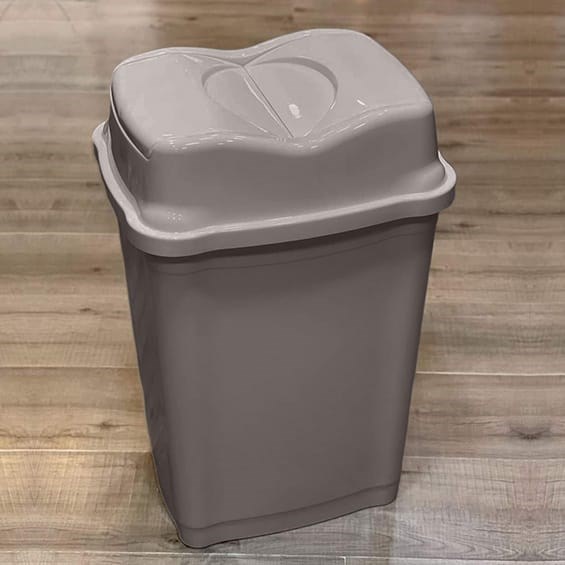 Hobby Life Whirlpool Dustbin - 50 L, White | Full House Lebanon