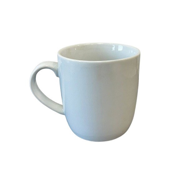 Glossy Porcelain Mug - White | Full House Lebanon