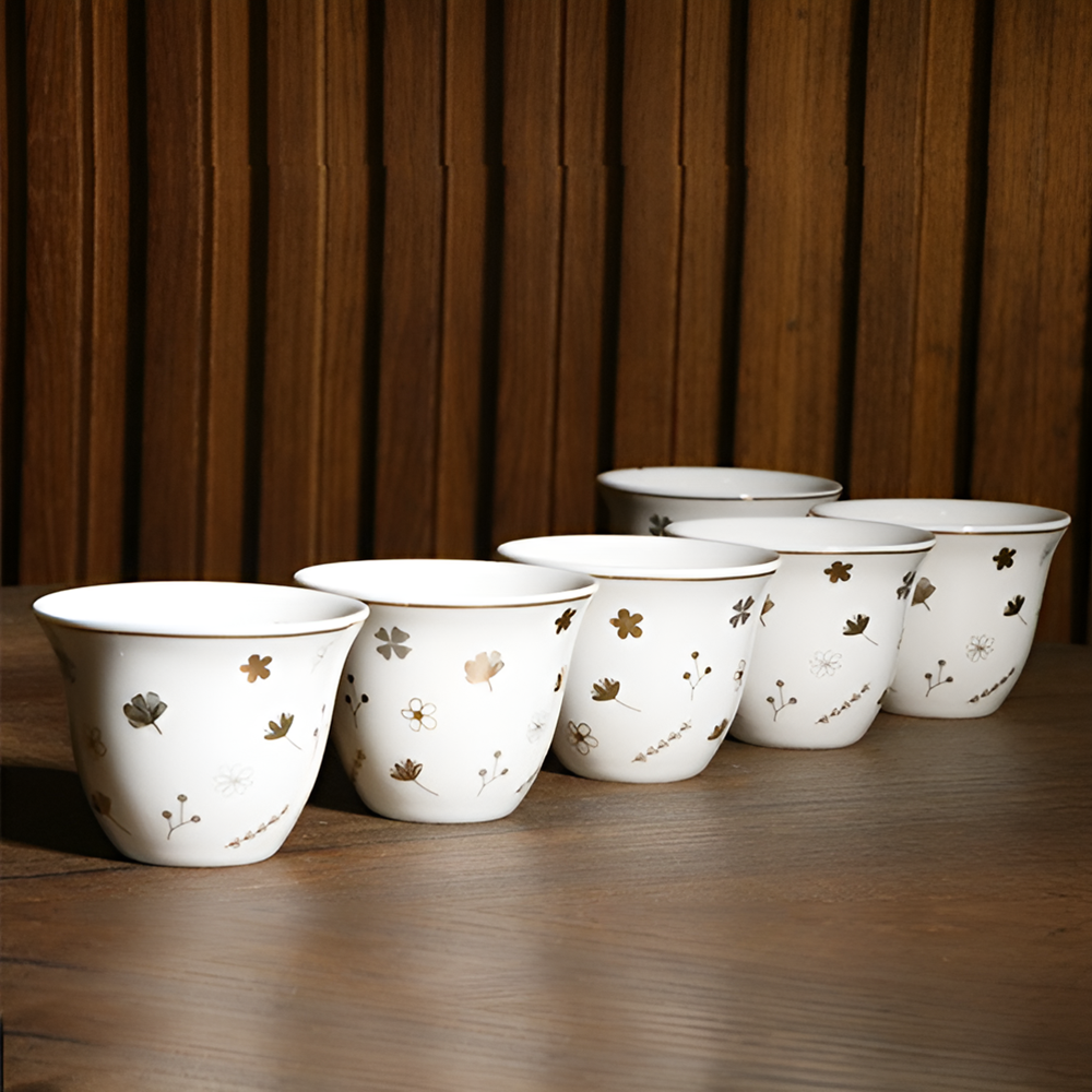 La Table Élégante Shaffeh Coffee Cup (Half a Dozen) - Ya Hala | Full House Lebanon