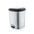 Lotus Pedal Trash Can - 11.5 L, White | Full House Lebanon
