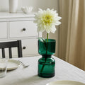 Hourglass Shaped Glass Vase | Full House Lebanon
