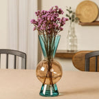 Modern Geometric Glass Vase | Full House Lebanon