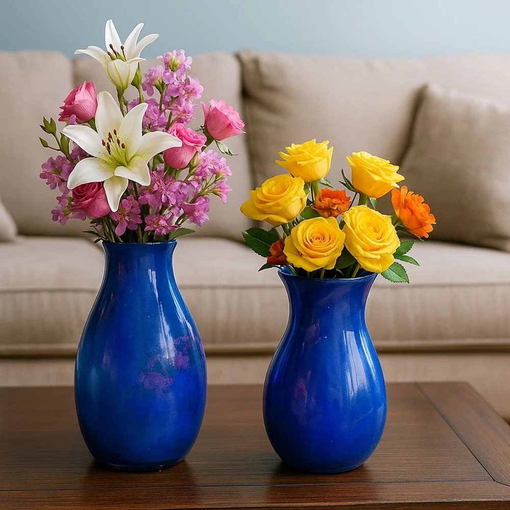 Hand-Painted Glass Vase | Full House Lebanon