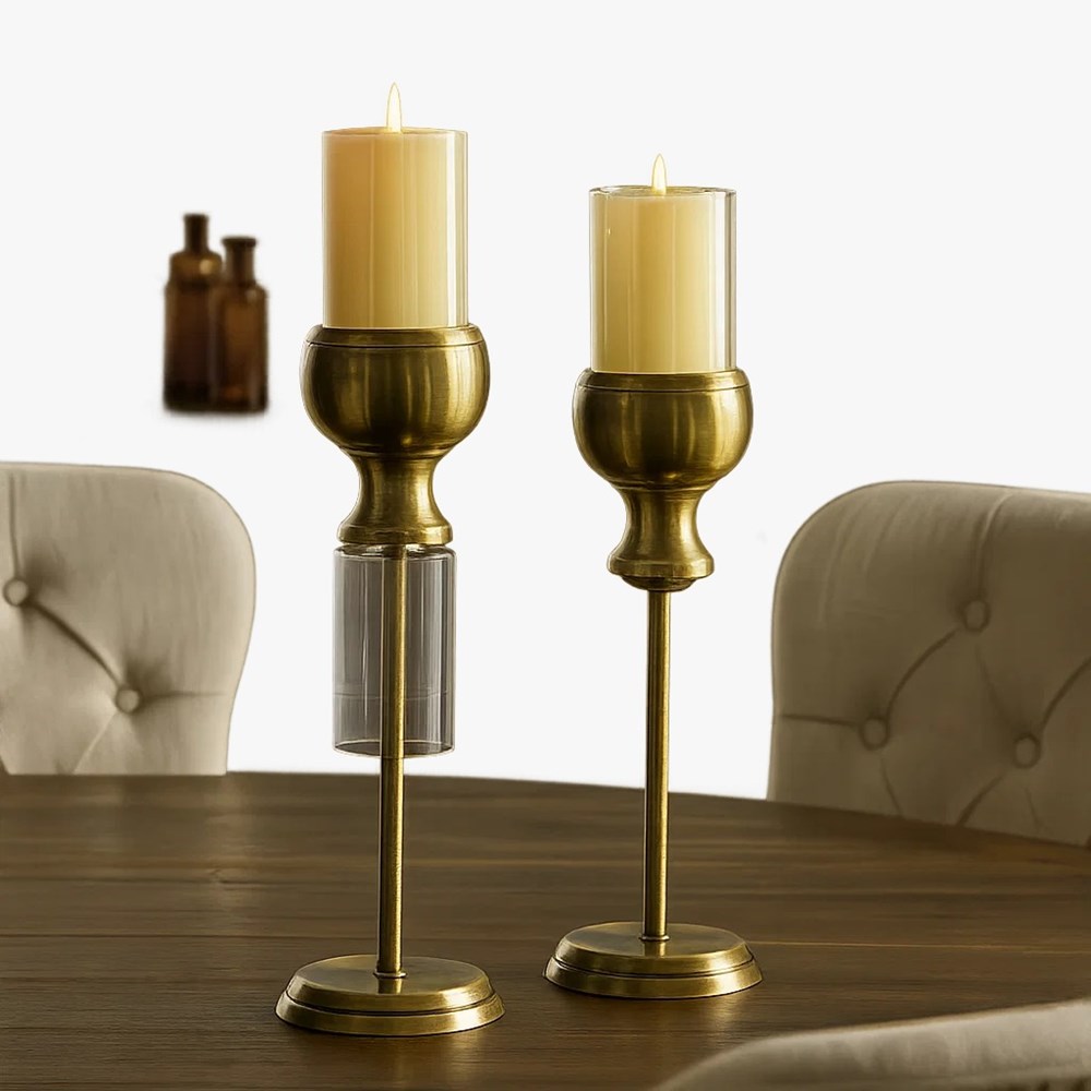 Brass Candle Holders | Full House Lebanon