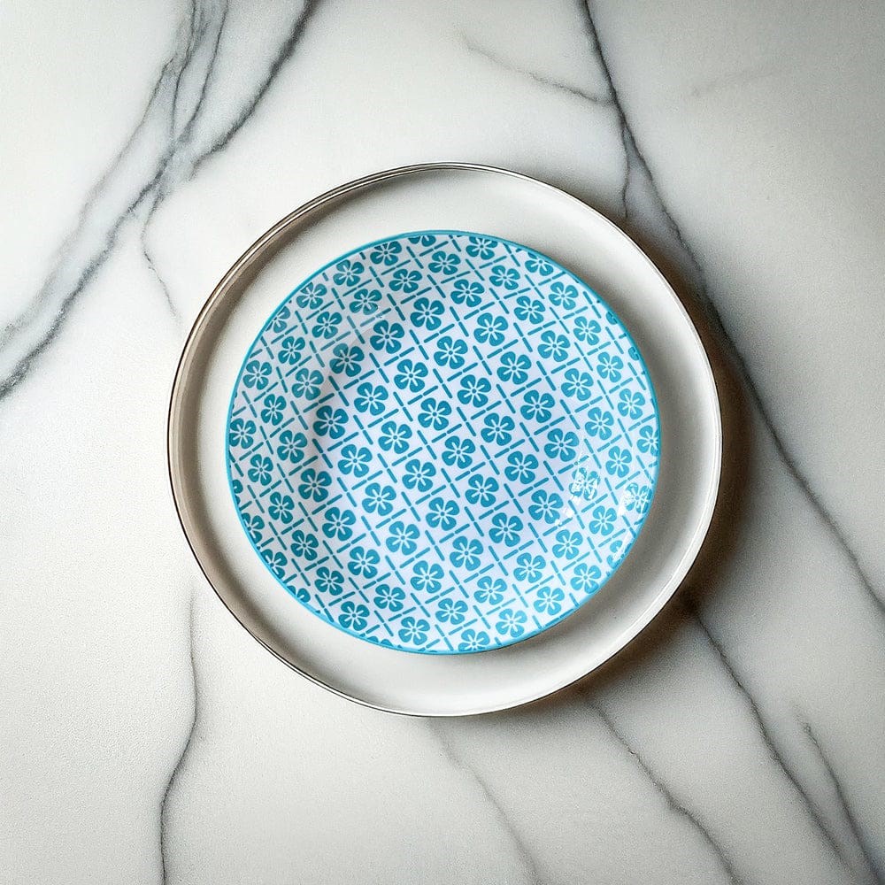 Multicolored Deep Plate Set (6 Pcs) | Full House Lebanon