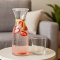 Glass Carafe with Plastic Lid | Full House Lebanon