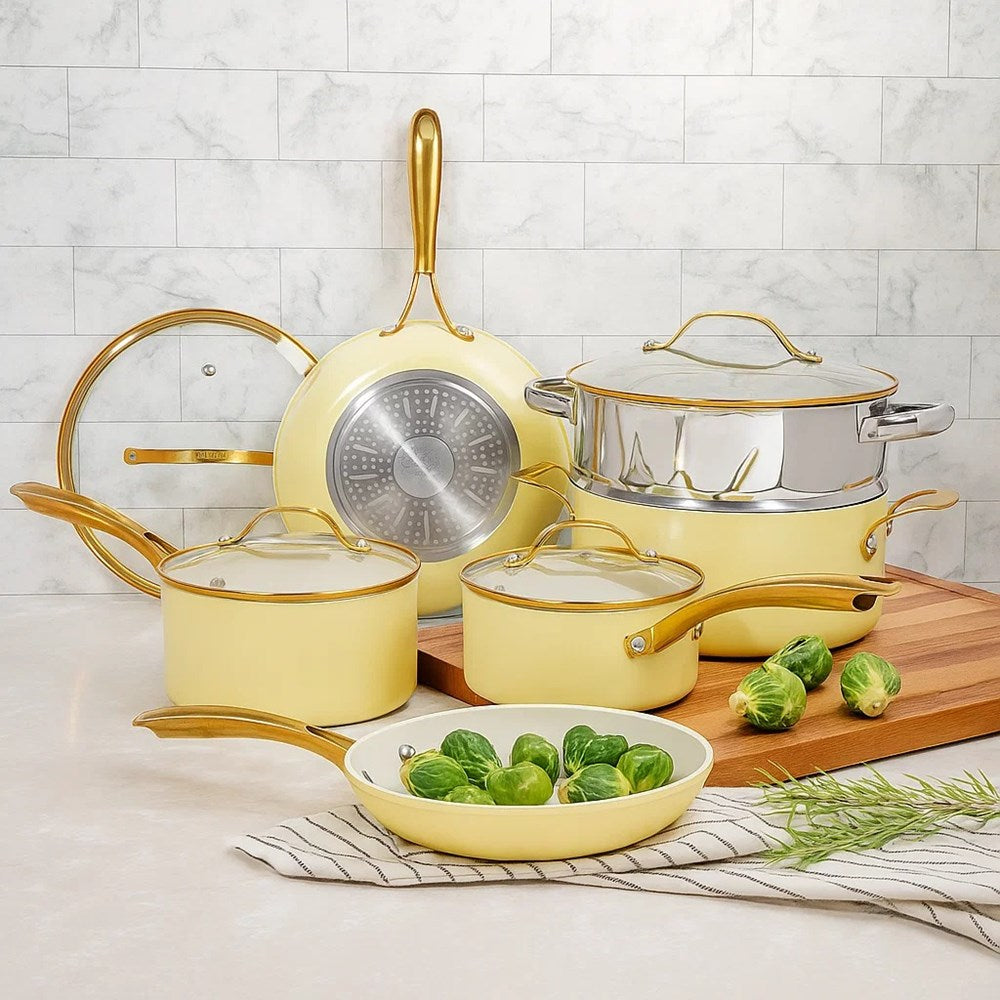 Non-stick Cookware Set (12 Pcs) | Full House Lebanon