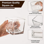 Cube Glass Vase | Full House Lebanon