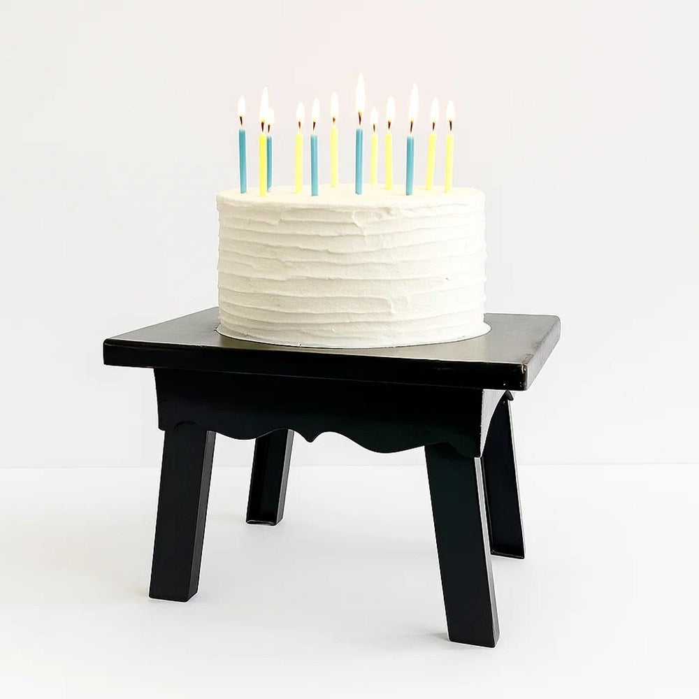 Rectangular Plastic Display Cake - Off White | Full House Lebanon